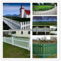 Ornamental fence / Decorative fence / pvc white picket fence / fence for residential